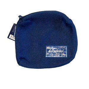 NWT Bumble and Bumble Zipper Top Navy Mesh Toiletry Bag